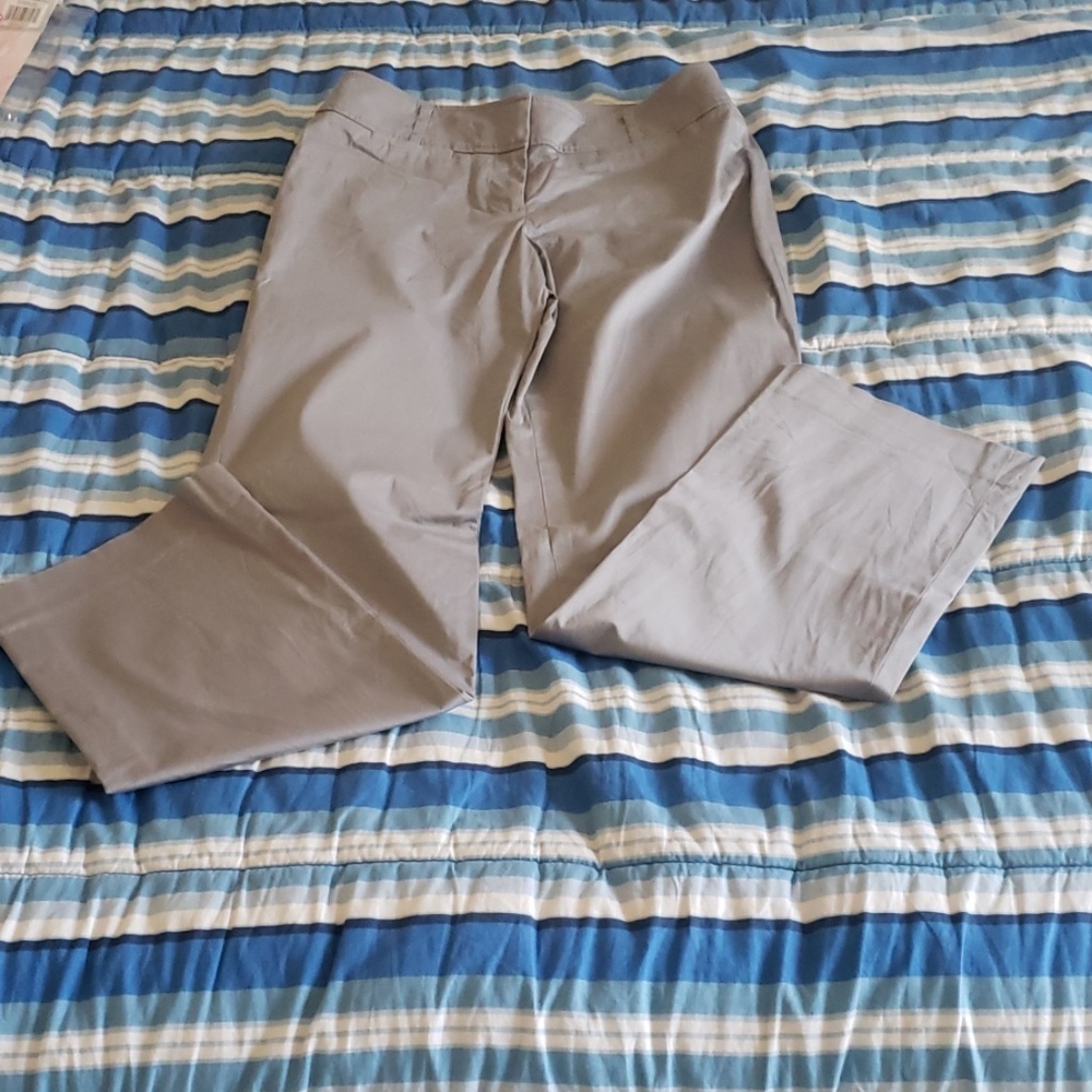 Ann Taylor Loft Marisa dress pants light grey